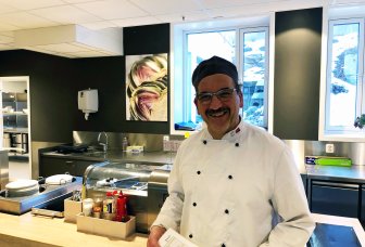 Foto: Köksmästare Karim Bouhadoun på Eurest.